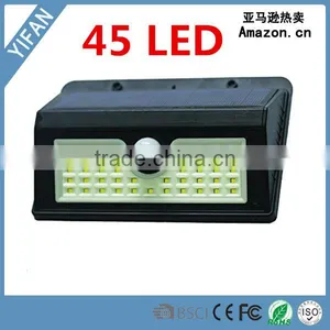 Express China 45Leds Solar Sensor Powered Wall Lights Solar Home Light Led Lighting thumbnail-1