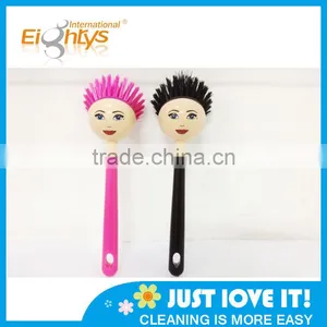 Plastic Cleaning Washing Dish Brush thumbnail-3