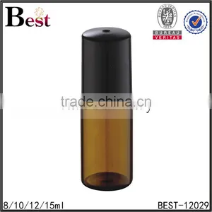 Cosmetic Perfume Glass Bottle Roll on 8ml Amber Bottle Glass With Plastic Roller Ball Bulk Buy From China Market Manufacture thumbnail-1