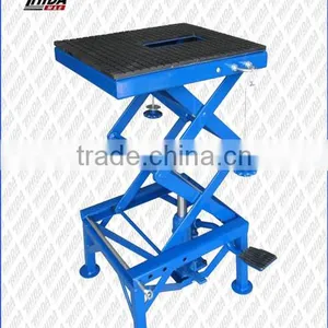 300lbs Mini Scissor Hydraulic Motorcycle Stand Lift Table thumbnail-1