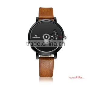 New Style Mens Quartz Vogue Stainless Steel Back Waterproof Watches for Business thumbnail-2