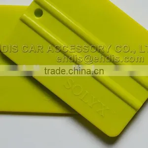 Whole Sales Car Wrapping Tools Yellow Squeegee With Hole thumbnail-3