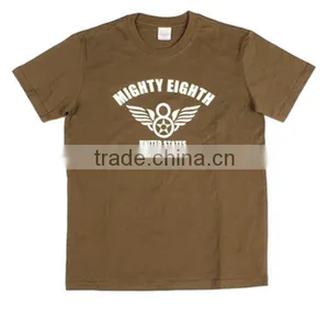 Colorful Short Sleeve O-neck Custom Plain T-shirt thumbnail-2