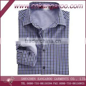 Checks Flannel Mens Long Sleeves Casual Shirt/leisure Shirt/modern Shirt thumbnail-1
