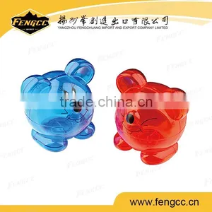 Mini Plastic Coin Bank Money Piggy Bank Eyeglass Pig Bank thumbnail-4