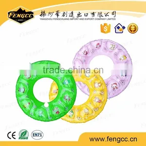 Trade Assurance Inflatable Cartoon Advertising Phthalate Free Inflatable Baby Swimming Ring thumbnail-1