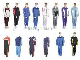 2014 Newest Mix Color Tracksuits,100% Polyester,top Design Tracks/Nylon/Taslon/PC/Trinda & Piping in Contrast Colors thumbnail-1