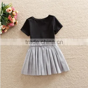 100% Cotton Seercusker Baby Girl Romper Swan Printing Baby Lovely Jumpsuit thumbnail-5