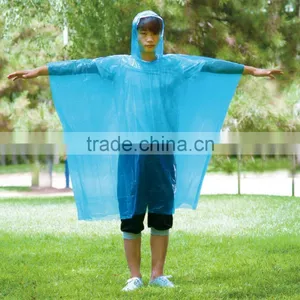 PE Raincoat Poncho With Different Colors thumbnail-2