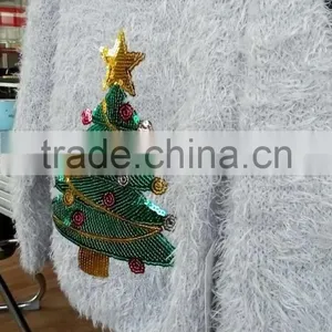 Kids Wholesale Eyelash Knit Christmas Sweater (KS0439) thumbnail-4