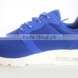 Blue Upper Specialized White Outsole Air Cushion Men Running Shoe Oem thumbnail-3