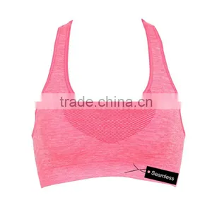 New Factory Supply Seamlee Bra Ladies Lingerie Wireless Sexy Sportswear Seamless Yoga Bra thumbnail-2