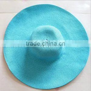Wholesale Beach Monogrammed Women Summer Floppy Hat thumbnail-3