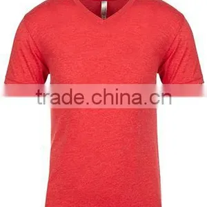 Next Level Apparel Men's Tri-Blend V Tee - Made From 50% Polyester, 25% Cotton and 25% Rayon Jersey. Comes With Your Logo. thumbnail-5