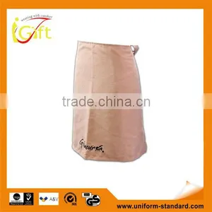 Wholesale Factory Price Apricot Cotton Tailored Made Baker Apron thumbnail-1