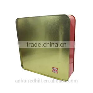 China Supplier Empty Square Christmas Chocolate Tin Box thumbnail-4