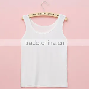 Modal Women's Vest 2016 Cultivate One's Morality Show Thin U h a T-shirt The New Render Unlined Upper Garment in Summer thumbnail-6
