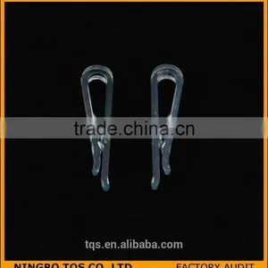 4.6cm Transparent Plastic Shirt Clips for Packing thumbnail-4
