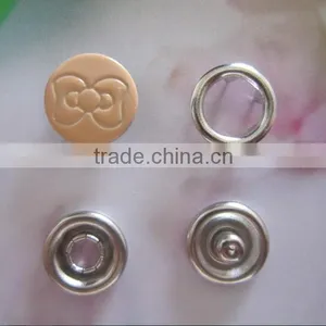 High Quality PaPa Baby Clothing Brass 4 Part Ring Prong Snap Fastener thumbnail-1