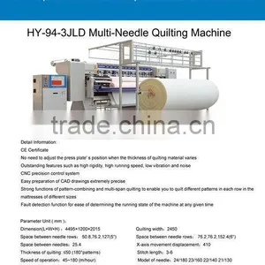 2016 New HY-W-JH Computerized Multi-needle Quilting Machine thumbnail-1