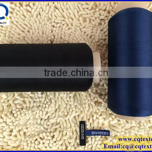 China Yarn Factory Supply Hingh Quality Weft Yarn for Label With Good Service thumbnail-1