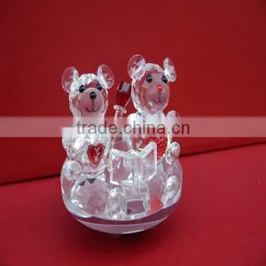 Roly-Poly Animal Toys For Kids Crystal Bear Tumbler thumbnail-4