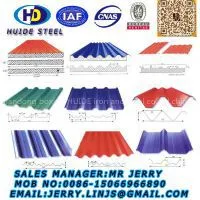 Curragated Roof Steel Prepainted Galvanized Steel Coil/Steel Sheet thumbnail-2