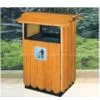 BH126-2 Wooden Dustbin thumbnail-1