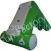 Inflatable Tarpaulin Water Small Slide White and Green Color Made by Strong PVC Material thumbnail-1