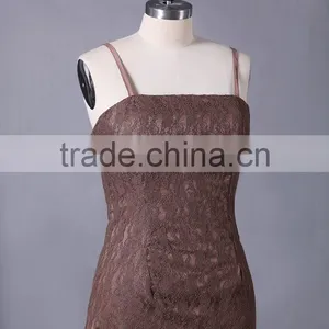 Middle Length Girlish Satin Bridesmaid Dress Party Dress ED 133 thumbnail-3
