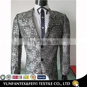 2016 Latest Fashion Design Paisley Embroidered Poly Best Blazers thumbnail-5