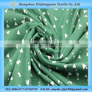 Cotton Spandex Jsrsey Printed Fabric thumbnail-1
