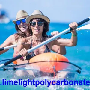 Transparent Kayak, Clear Kayak, Crystal Kayak, Polycarbonate Kayak, Clear Canoe, Transparent Canoe, Crystal Canoe Kayak thumbnail-4