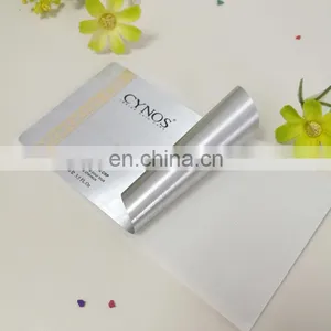 China Manufacture 100ml Morocco Oil Adhesive Label Printing Aluminium Silver Foil Sticker thumbnail-4