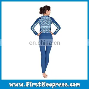 Blue Classic Design UV Protection Custom Rashguard thumbnail-4