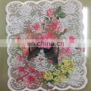 New Popular Embroidery Milk Silk Mesh Printing Lace Design thumbnail-4