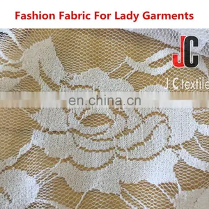 Geometric Guipure Lace Elastic Chemical Net Lace Fabric Cloth Material Fabric TRIM thumbnail-1