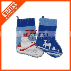 2015 Good Quality Wholesale Unique Blue Santa Christmas Stockings thumbnail-2