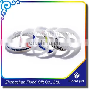Cheap Custom Silicone Writbands/ Promotional Desbossed Slilicone Wristbands thumbnail-2