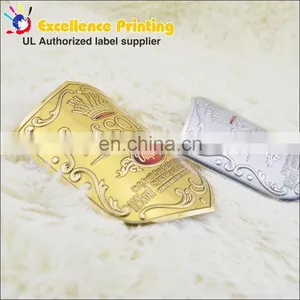 Factory Direct Supply Customized Aluminum Metal Sticker thumbnail-1
