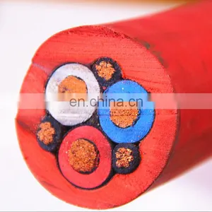 2000 Volts 90C Type SHD-GC Power, Shielded Round Portable W/Ground-Check Three Conductor EPR/CPE Rubber Cable thumbnail-3