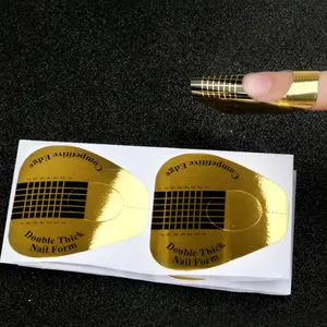Transparent Pvc Nail Form Nail Extension Forms thumbnail-1