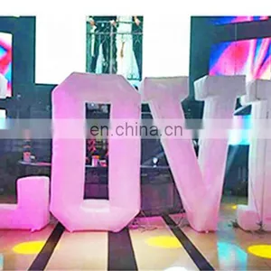 Promotional Inflatable LED Letter,Inflatable Alphabet Letters, Inflatable Billboard Brands for Party and Advertising thumbnail-6