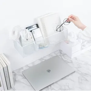 Simple Style Bathroom Hanging Shelf Metal Bathroom Storage Wall Mounted thumbnail-2