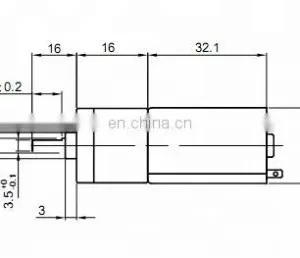 12V DC Micro Motor for Tooth Brush FF-180 thumbnail-6