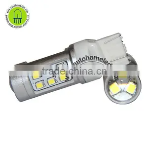 3157 P27/7W 7443 21SMD Samsung Chip With Projector for Car Tail Light Reverse Light Signal Light thumbnail-2