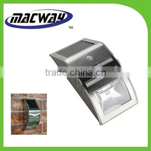 Steelness Steel Super Bright Solar Power Motion Sensor LED Light for Outdoor Quality Choice thumbnail-1