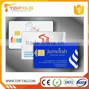 ISO7816 IC Contact Smart Card SLE4442 SLE5542 Contact Smart Card PVC Free Sample thumbnail-2