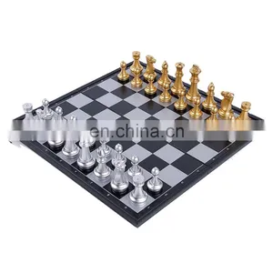 High Quality Plastic International Magnetic Base Chess Board thumbnail-1