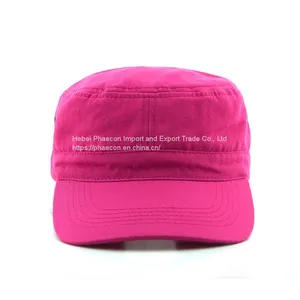 Fashion Military Promotion Plain Hat thumbnail-2